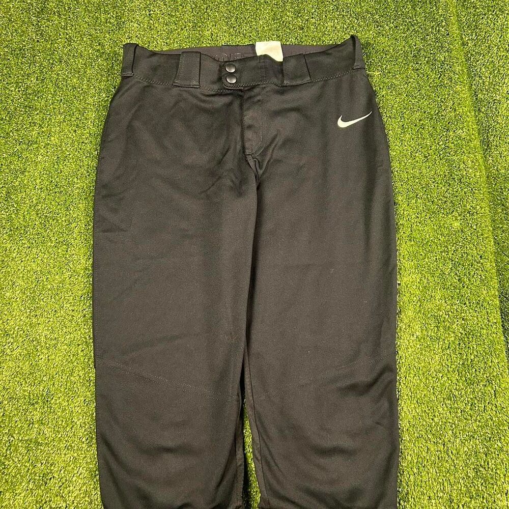 Nike Women's Black and Navy Trousers